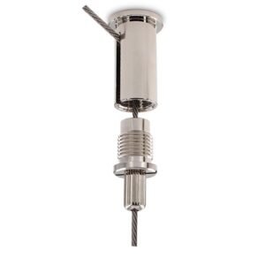 Adjustable Steel Wire Rope Cable Gripper Locking Device – Ceiling Suspension Kit for Lighting Fixtures