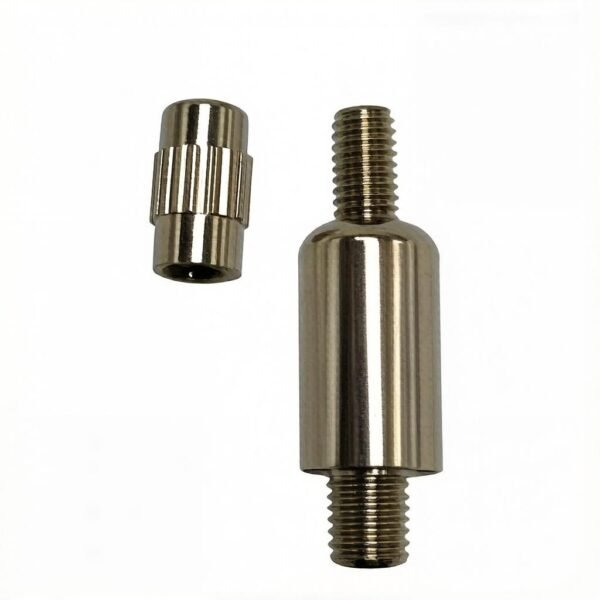 M6 bottom exit brass cable lock with safety hat for 0.8 to 1.0mm suspension wire rope