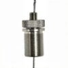 M16 cable gripper bottom exit male with safety nut, 2.5mm-3.0mm steel cable gripper for sign suspension