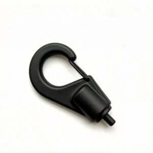 Adjustable Bottom Outlet Self-Lock Wire Rope Gripper Spring Hook 0.5-0.8mm, cable lock for light suspension