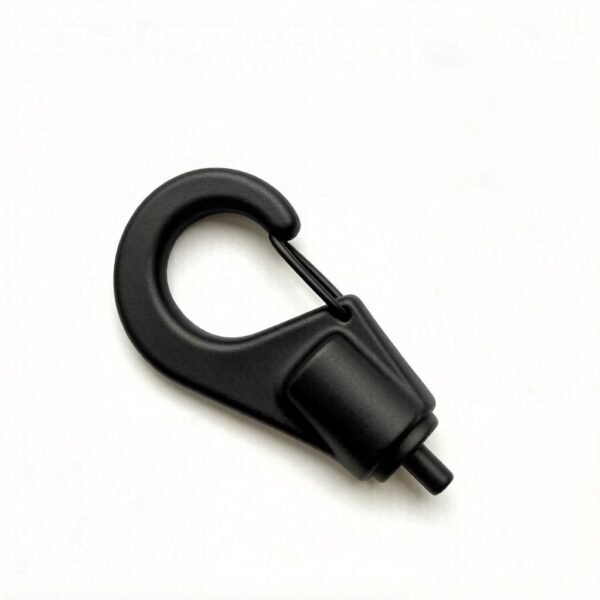 Adjustable Bottom Outlet Self-Lock Wire Rope Gripper Spring Hook 0.5-0.8mm, cable lock for light suspension
