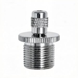 Heavy duty M16 bottom exit cable gripper male with safety nut, 2.5-3.0mm steel wire rope gripper for overhead suspension