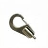 Spring Hook Self-Locking Cable Gripper Bottom Exit 0.5-0.8mm, adjustable wire rope lock for sign hanging