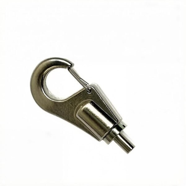 Adjustable Hook Brass Wire Rope Gripper 1.2-1.5mm, brass cable lock for light suspension
