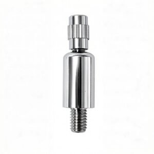 Brass M6 Bottom Exit Cable Gripper for 0.8-1.0mm wire rope, lighting suspension hardware