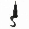 Brass wire rope gripper with ceiling hook fits 1.5mm–2.0mm wire rope, brass suspension gripper for commercial ceiling lights Brass Wire Rope Gripper with Ceiling Hook 1.5 to 2.0mm, brass cable gripper for ceiling fixture hanging