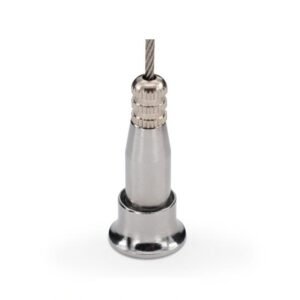 Stainless Steel Wire Rope Clips Fasteners with Screws – Ceiling Assembly Hardware Kit