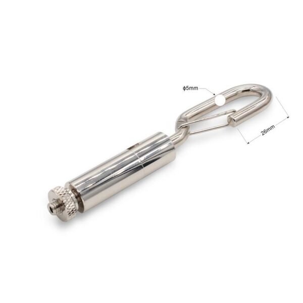 Cable gripper hardware hook type 1.5-2.0mm with safety cap for light hanging