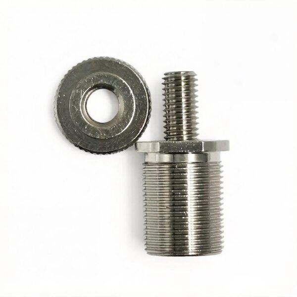 M16 gripper bottom exit safety nut male type for 2.5-3.0mm light cable, wire rope suspension gripper