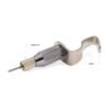 Ceiling brass cable gripper with hook for 1.5mm and 2.0mm wire rope, adjustable brass wire rope lock for ceiling lamps Ceiling Brass Cable Gripper with Hook 1.5-2.0mm adjustable wire rope lock, brass gripper for ceiling lamp hanging