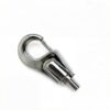 Hook type brass cable gripper fits 1.2mm to 1.5mm wire rope, brass suspension fitting for light fixture. Hook Type Brass Cable Gripper 1.2-1.5mm, brass wire rope hook for lighting suspension