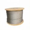 5.0mm 7X7 7X19 1X19 copper core galvanized steel cable for large factory heavy pipe and super load HVAC seismic suspension