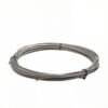 Low‑stretch rigid 1x19 316 stainless steel cable 1.2mm, spooled wire rope for decorative and commercial LED light hanging installation Marine Grade 316 Stainless Steel Cable 1/16″ 1.2mm 1×19 wire rope for pendant light linear light LED panel ceiling suspension rigging