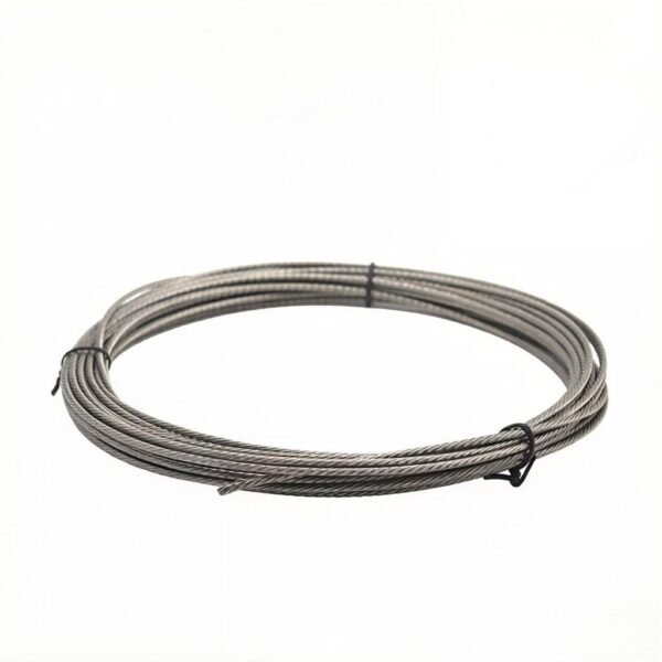Marine Grade 316 Stainless Steel Cable 1/16″ 1.2mm 1×19 wire rope for pendant light linear light LED panel ceiling suspension rigging