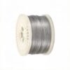 Extra high load copper core galvanized wire rope for large venue heavy pendant and linear light rigging 2.5mm 7X7 7X19 1X19 copper core galvanized steel cable for venue heavy commercial lighting suspension