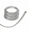 Low elongation copper core galvanized wire rope for commercial building HVAC seismic ceiling hanging 2.0mm 7X7 7X19 1X19 copper core galvanized steel cable for medium heavy seismic HVAC duct suspension