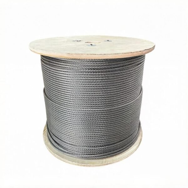 2.0mm 7X7 7X19 1X19 copper core galvanized steel cable for large commercial pendant and linear light suspension