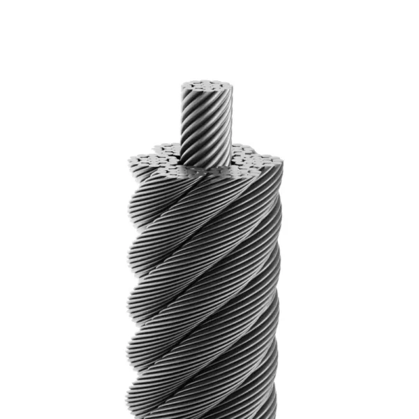 7x7 7x19 G316 stainless steel wire rope, aircraft cable for pendant light, linear light ceiling suspension