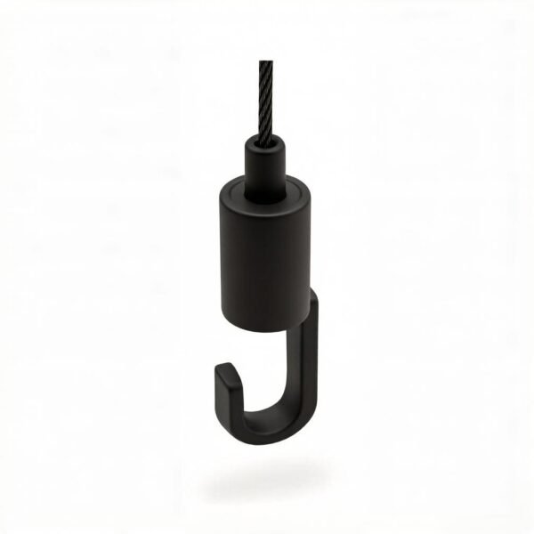 Detachable Hook Cable Gripper 1.2-1.5mm for light fixture hanging system