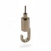 Detachable Hook Cable Gripper 1.2-1.5mm, stainless steel removable wire rope gripper