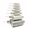 Looping gripper two‑way wire lock 15×15×8.5mm, 100N break load cable gripper for 0.8‑1.0mm wire rope, overhead suspension hardware for HVAC lighting signage
