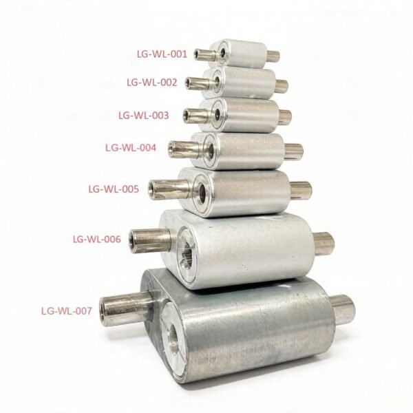 Looping gripper two‑way wire lock 15×15×8.5mm, 100N break load cable gripper for 0.8‑1.0mm wire rope, overhead suspension hardware for HVAC lighting signage