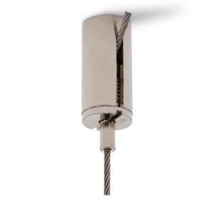 Stainless Steel Cable Clips & Fasteners with Screws for Ceiling Lighting Assembly