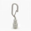 Trade Show Exhibition Light Track Cable Gripper, Adjustable Hook 1.5-2.0mm wire rope hanging clamp