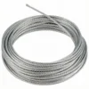 High Quality 2.0mm 0.079″ 7×19 Galvanized Steel Wire Rope, high tensile flexible aircraft cable for industrial rigging