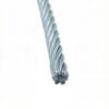 4.0mm (5/32″) 7×7 Galvanized Steel Wire Rope, high‑tensile zinc‑coated aircraft cable for large outdoor billboard and signage hanging rigging
