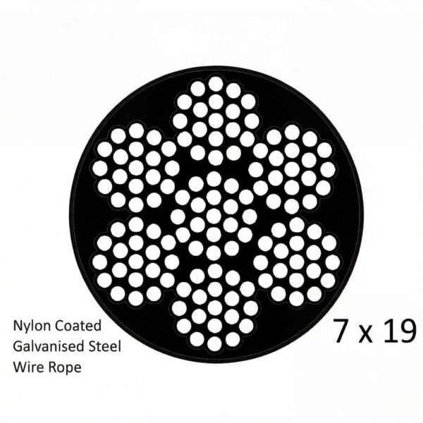 1.2mm (1/16″) 7×7 /7×19 galvanized PVC coated stainless steel micro fine wire rope for mini LED light and small pendant light suspension