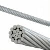 Galvanized Steel Wire Rope, high tension steel cable for cable railing fence tensioning rigging