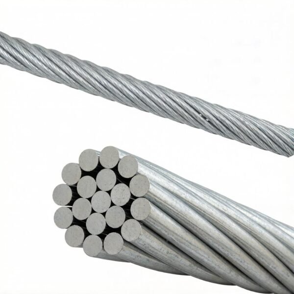 Galvanized Steel Wire Rope, high tension steel cable for cable railing fence tensioning rigging