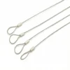 1.5mm 7×19 galvanized steel cable with corrosion‑resistant finish, ideal for indoor and outdoor billboard, sign and banner suspension installation 1.5mm (5/64″) 7×19 Galvanized Cable Wire Rope, anti‑rust flexible rigging cable for billboard, signage and banner hanging