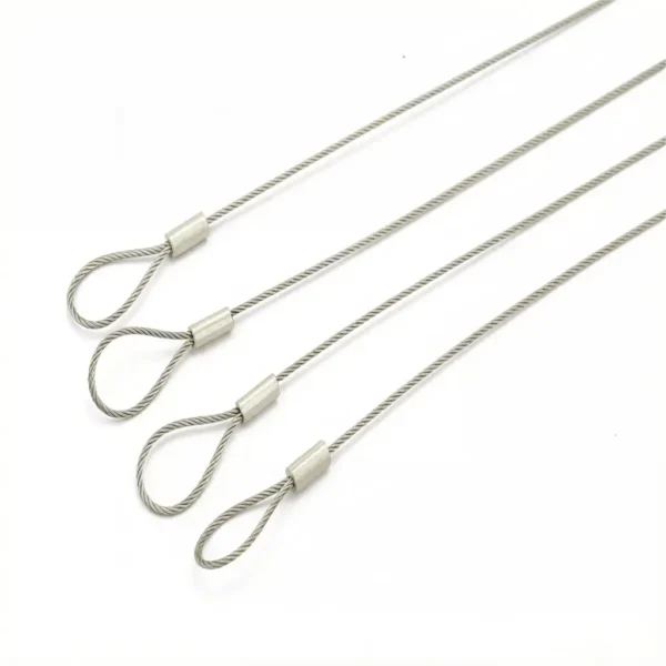1.5mm (5/64″) 7×19 Galvanized Cable Wire Rope, anti‑rust flexible rigging cable for billboard, signage and banner hanging