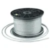 Corrosion‑resistant 7x19 G316 aircraft cable 1.5mm, multi‑color finish for acoustic panel ceiling mounting 1.5mm 1/16" 7x19 G316 stainless steel wire rope, nickel chrome white black finish for acoustic ceiling suspension systems