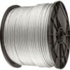 Weatherproof 7x19 G316 aircraft cable 3/32 inch, rust‑proof suspension wire rope for exterior LED light hanging projects 3/32" 7x19 G316 weatherproof stainless steel wire rope aircraft cable for outdoor pendant light and linear light ceiling suspension
