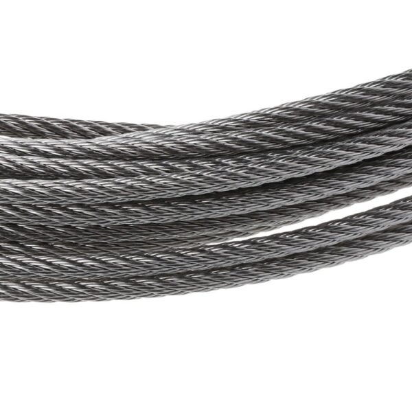5/32 inch 4.0mm 7x19 marine grade stainless steel cable for boat rigging and HVAC seismic suspension