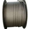 5/32 inch 7×7 stainless steel wire rope 4mm for LED panel lights, pendant lights and linear light hanging kits