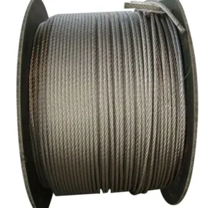 5/32 inch 7×7 stainless steel wire rope 4mm for LED panel lights, pendant lights and linear light hanging kits