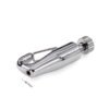 Hook Cable Gripper with Safety Locking Nut, 1.2-1.5mm wire rope hanging clamp