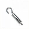 Hook Cable Grippers 0.5-0.8mm stainless steel cable gripper hook, wire rope fitting for light hanging, adjustable cable holder Hook Cable Grippers 0.5-0.8mm, stainless steel adjustable wire rope gripper for lighting suspension