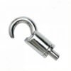 Stainless steel hook cable grippers, fits 1.2mm to 1.5mm wire rope, adjustable cable hook for light hanging system Hook Cable Grippers 1.2-1.5mm, stainless steel wire rope hook gripper for lighting suspension