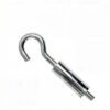 Stainless steel hook cable grippers for 1.2mm to 1.5mm wire rope, cable suspension hook clamp Hook Cable Grippers 1.2-1.5mm stainless steel wire rope cable gripper hook