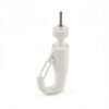 Adjustable hook cable grippers with safety nut works with 1.2–1.5mm wire rope, anti-loose design for commercial suspension projects. hook cable grippers with safety nut 1.2-1.5mm adjustable stainless steel wire rope gripper for light hanging system
