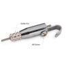 Hook cable gripper 0.8-1.2mm, self-locking wire rope gripper hook for cable assembly Hook type cable gripper 0.8-1.2mm for wire cable fixing