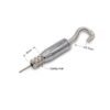 HVAC hanging hook cable gripper 0.8-1.5mm with safety cap, protective gripper for ductwork suspension Hook Cable Gripper With Safety Cap 0.8-1.5mm for HVAC air duct suspension