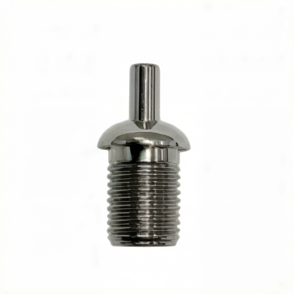 Brass M8 straight exit wire rope cable gripper, customizable 1.2-1.5mm aircraft cable clamp for hanging system