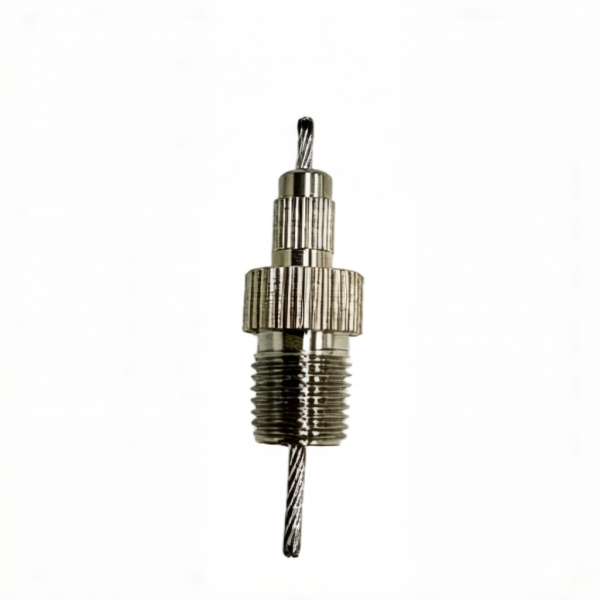 M10 spring cable lock with safety hat for 1.2-1.5mm wire rope suspension hardware