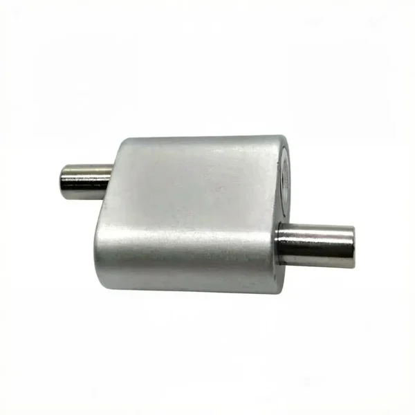 30×30×15mm Aluminum Dual‑Way Adjustable Loop Wire Rope Gripper Clamp for 2.5‑3.0mm Aircraft Cable, suspension hardware for exhibition temporary booth light and display panel hanging